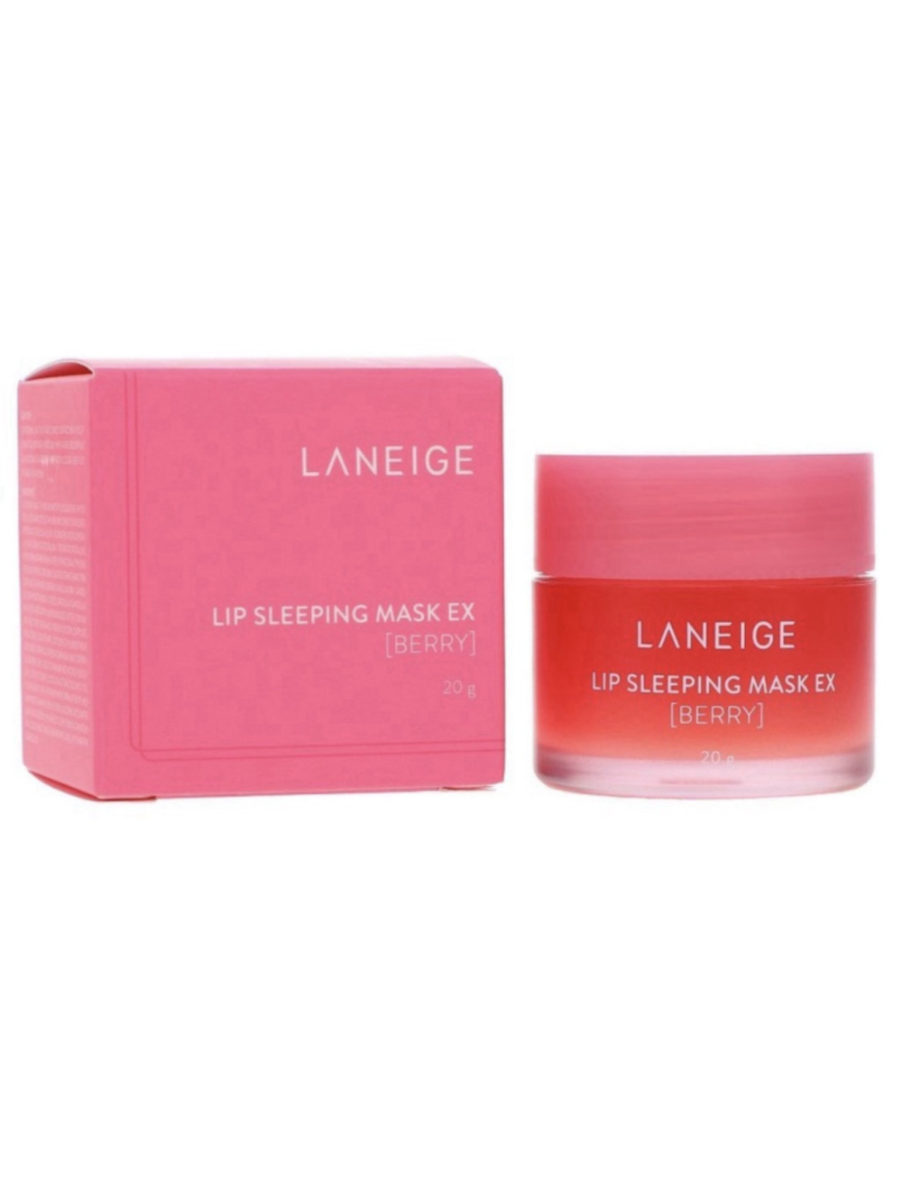 LANEIGE Lip Sleeping Mask Intense Hydration with Vitamin C, BERRY .70 oz